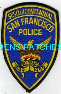 CALIFORNIA,SAN FRANCISCO POLICE SESQUICENTENNIAL 1_wm